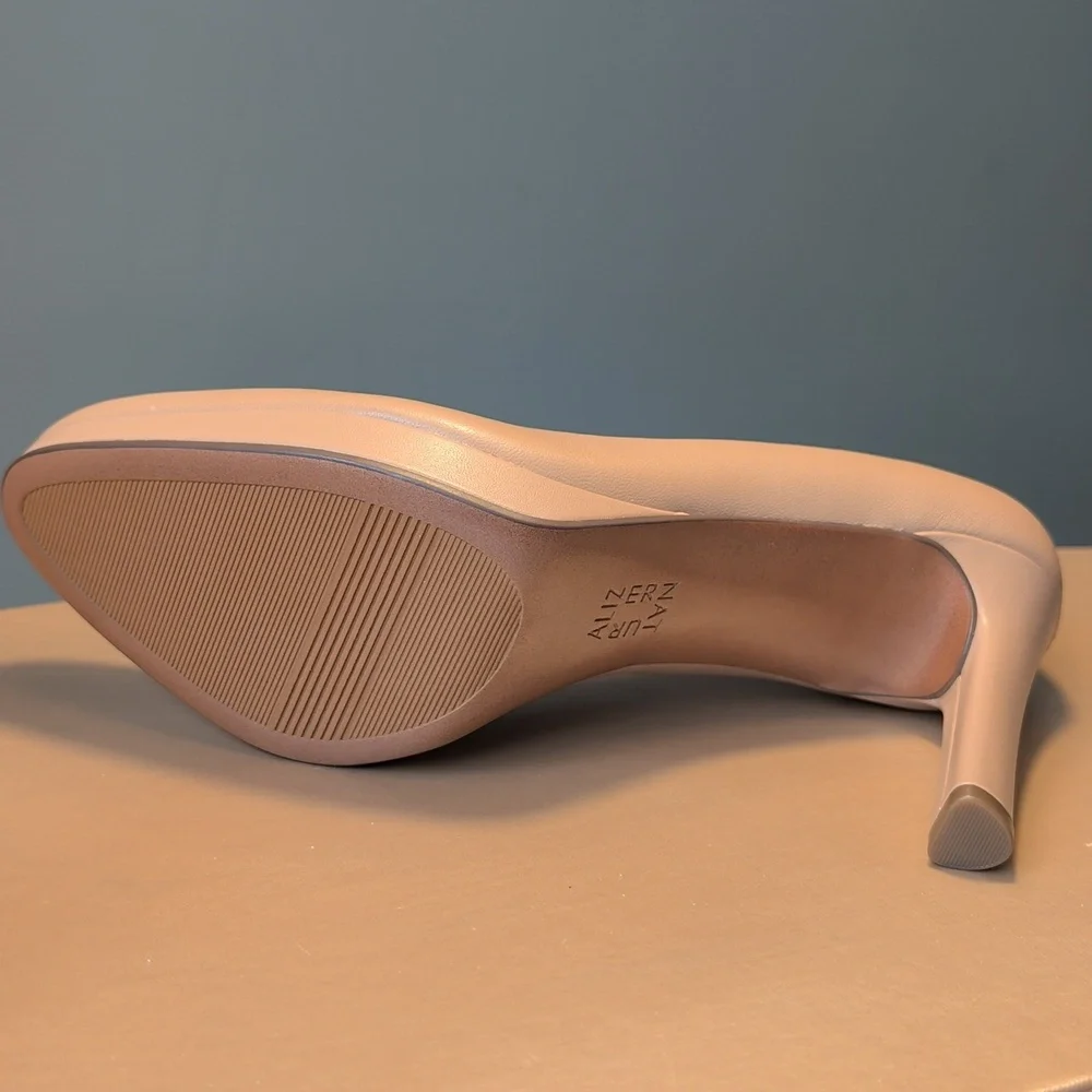 Naturalizer Teresa Leather Platform Pump In Gingersnap New Size 8.5 $120 Online